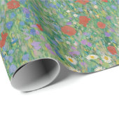Bloeiende klaprozen - Gustav Klimt Cadeaupapier (Rol Hoek)