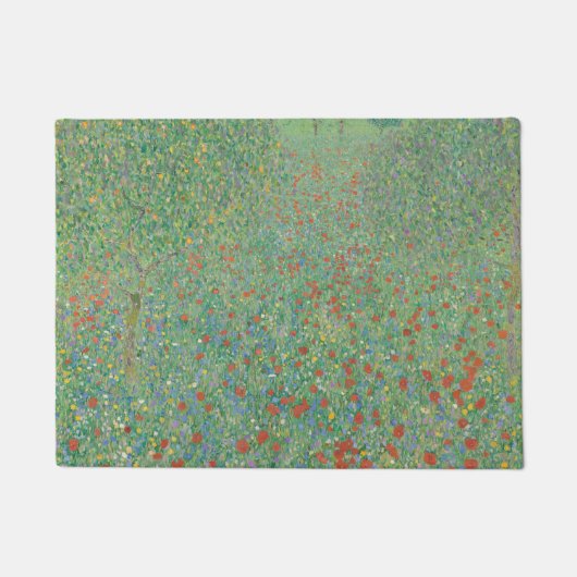 Bloeiende klaprozen - Gustav Klimt Deurmat (Voorkant)
