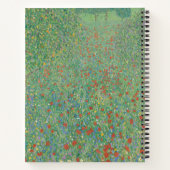 Bloeiende klaprozen - Gustav Klimt Notitieboek (Achterkant)
