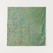 Bloeiende klaprozen - Gustav Klimt Wandkleed (Voorkant (horizontaal))