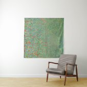 Bloeiende klaprozen - Gustav Klimt Wandkleed (In Situ (horizontaal))