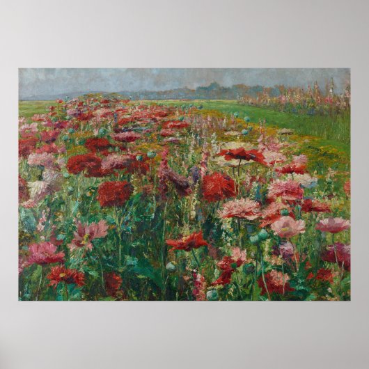 Bloeiende klaprozen - Olga Wisinger-Florian Poster (Voorkant)