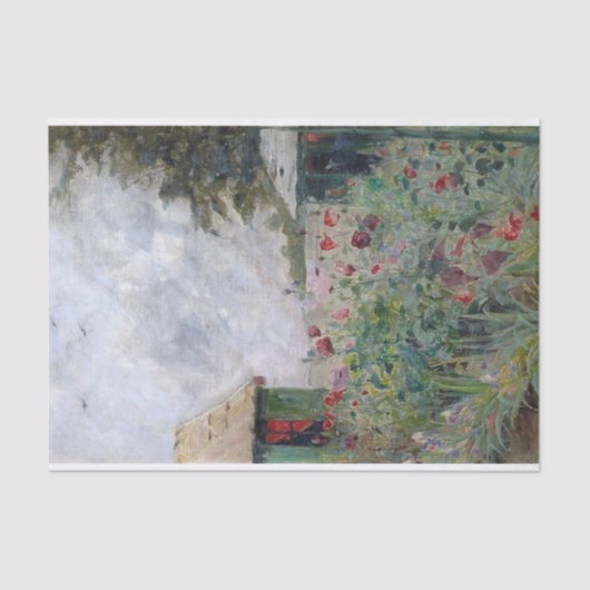 Bloeiende klaprozen van Julia Beck Tissuepapier (Voorkant)