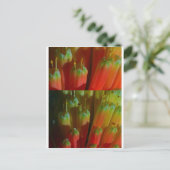 Bloeiende knoppen: Cactus Wild: Groeten, Goodluck Briefkaart (Staand voorkant)