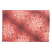 Bloeiende kussen Hoesjes met koraal Kussensloop (Achterkant)