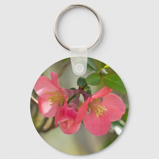 Bloeiende Kweepeer Glow Sleutelhanger (Voorkant)