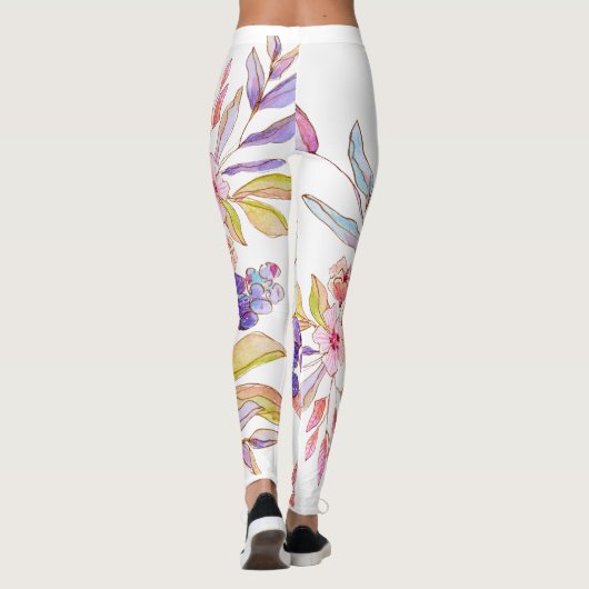 Bloeiende Leggings (Achterkant)