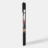 Bloeiende lelie bloemcollage Case-Mate iPhone case (Achterkant / Links)