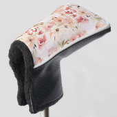 Bloeiende Lente Bloemen Golfheadcover (3/4 voorkant)