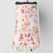 Bloeiende Lente Bloemen Golfheadcover (Draai 90)