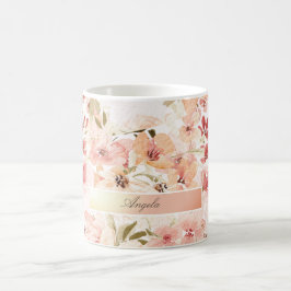 Bloeiende Lente Bloemen Koffiemok
