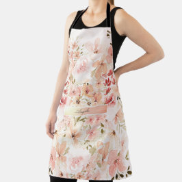 Bloeiende Lente Bloemen Schort