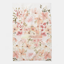 Bloeiende Lente Bloemen Theedoek