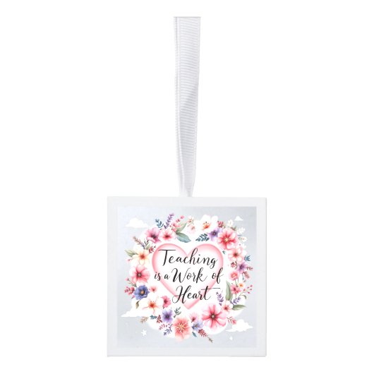 Bloeiende leraar Tribute Decoratie (Rechts)