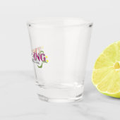 Bloeiende Lesbische Trots Shot Glas (Rechts)