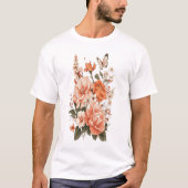 Bloeiende Liefde: Floral Power T-shirt (Voorkant)