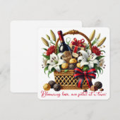 Bloeiende liefde - Valentijnsdag Kaart (Voorkant / Achterkant)