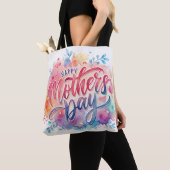 Bloeiende liefde voor mama tote bag (Dichtbij)