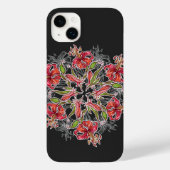 Bloeiende Lily Flower Collage Case-Mate iPhone Case (Achterkant)