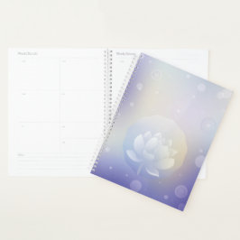 Bloeiende Lotus Hardcover Dagplanner Planner