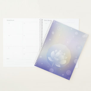 Bloeiende Lotus Hardcover Dagplanner Planner