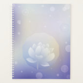 Bloeiende Lotus Hardcover Dagplanner Planner (Voorkant)