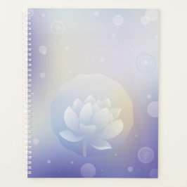Bloeiende Lotus Hardcover Dagplanner Planner