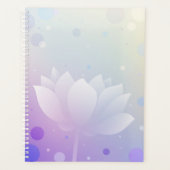 Bloeiende Lotus Hardcover Dagplanner Planner (Voorkant)