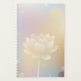 Bloeiende Lotus Hardcover Kleine Dagelijkse Planne Planner