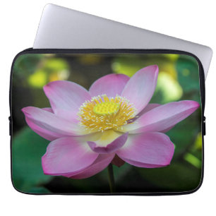 Bloeiende lotusbloem, Indonesië Laptop Sleeve