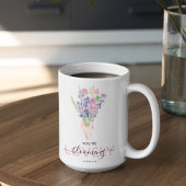 Bloeiende Mooie Bloem Koffiemok