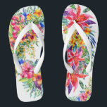 Bloeiende mooie tropische bloemen Teenslippers<br><div class="desc">‘Lijkt me een tropische vakantie of strandbruiloft! Vergelijk ze met Designer Teenslippers voor een veel hogere prijs, en hier heb je een gewaagde uitspraak die zegt dat je stijl hebt en weet hoe je het moet shows. Ik zal een grote verscheidenheid posten in het volgende weekend en de week; toch,...</div>