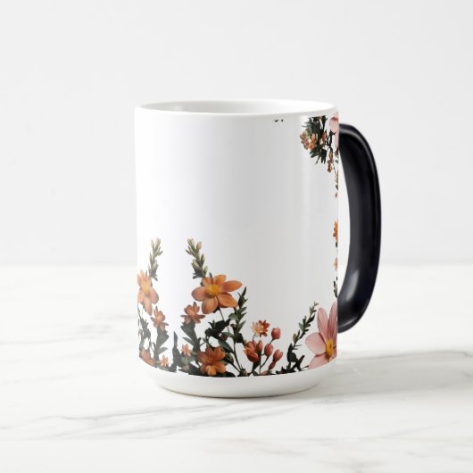 Bloeiende Morphing Mok - 15 oz (Voorkant rechts)