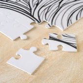 Bloeiende Muze – Kleur Me Legpuzzel (Zijkant)