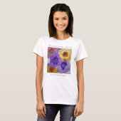 Bloeiende Nerd & Bloemen T-shirt (Voorkant volledig)