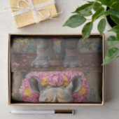 bloeiende neushoorn tissuepapier (Geschenk)