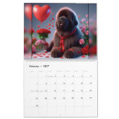 Bloeiende Newfs Kalender (Feb 2027)