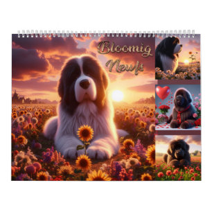 Bloeiende Newfs Kalender