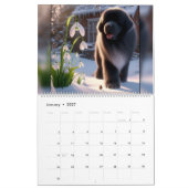 Bloeiende Newfs Kalender (Jan 2027)