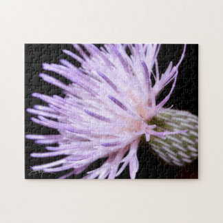 Bloeiende Nuttall Distel Legpuzzel
