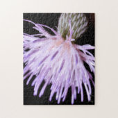 Bloeiende Nuttall Distel Legpuzzel (Verticaal)