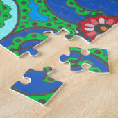 Bloeiende Oceaandromen Legpuzzel (Zijkant)