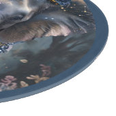 bloeiende olifant snijplank (Hoek)