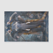 bloeiende olifant tissuepapier (Voorkant)