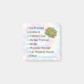 Bloeiende onafhankelijkheid: snelle checklist post-it® notes (Voorkant)