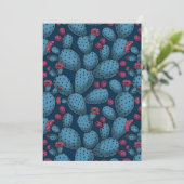 Bloeiende opuntia (Staand voorkant)