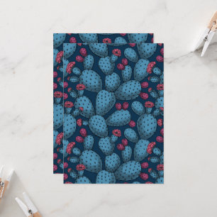 Bloeiende opuntia