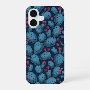 Bloeiende opuntia iPhone 16 hoesje