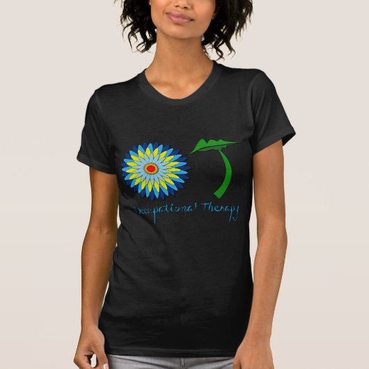 Bloeiende OT letters T-shirt (Voorkant)