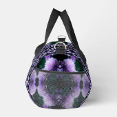 Bloeiende Paarse Allium Abstract gepersonaliseerd Plunjezak (Rechts)